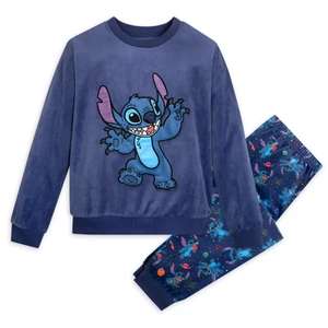 Pyjama molletonné Stitch pour enfants, Lilo & Stitch (Tailles 2 ans & 9-10 ans)