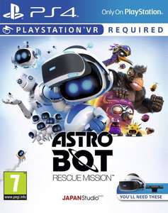 Sélection de jeux vidéo PS4 VR en promotion - Ex : Astro Bot Rescue Mission (via retrait magasin)