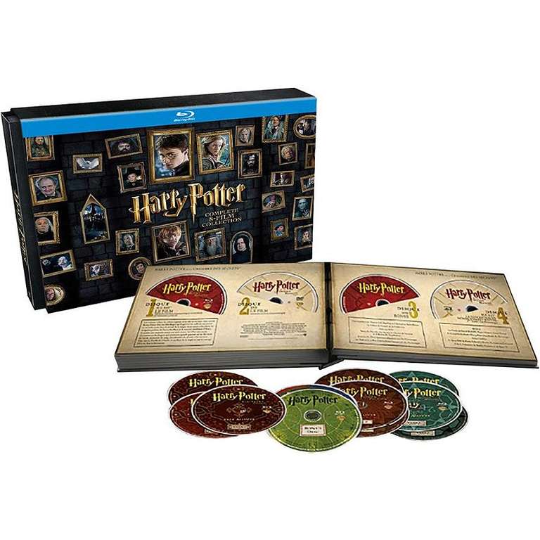 Coffret blu-ray Harry Potter - L'intégrale des 8 films (Edition spéciale avec Livret)