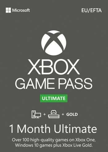 Abonnement Xbox Game Pass Ultimate - 1 mois (Non cumulable)