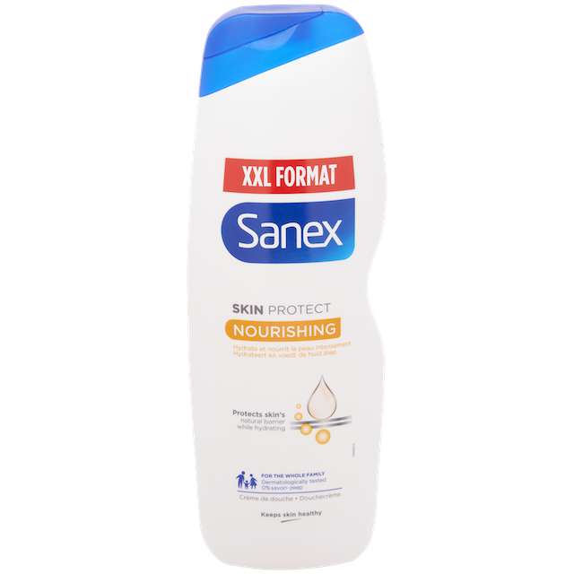Crème de Douche Sanex Skin Protect - 1L, Divers modèles