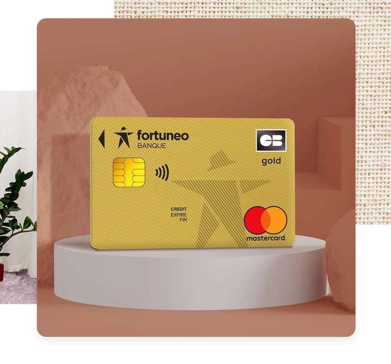 [Sous conditions - Nouveaux clients] 160€ offerts pour une première ouverture d’un compte avec une carte bancaire Gold Mastercard