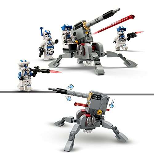 Séléctions de sets Lego Star Wars (ex : Pack de Combat des Clone Troopers de la 501ème Légion 75345) (via coupon)