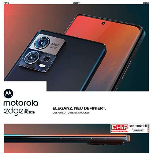 Smartphone 6,55" Motorola Edge 30 Fusion - FHD+ pOLED 144 Hz, 8 Go de RAM, 128 Go