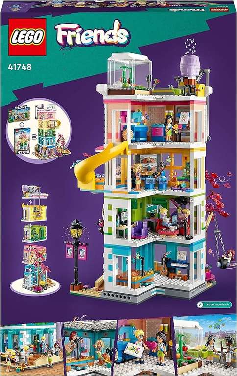LEGO Friends 41748 : Le centre collectif de Heartlake City (28,49€ via cagnotte fidélité)