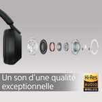 Casque sans fil Sony WH-1000XM5 - Réduction du bruit active - Noir