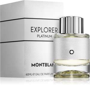 Eau de parfum pour homme Mont-blanc Explorer platinum - 60ml