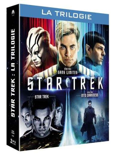 Coffret Blu-ray Star Trek - L'intégrale 1 à 3