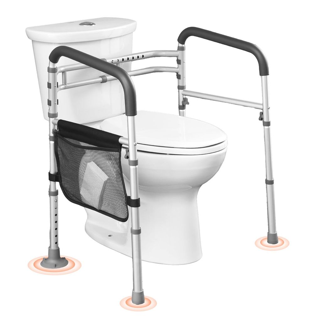 Cadre Toilette Sécurisé Pliable Vevor