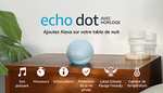Assistant vocal Echo Dot avec horloge (5e génération, modèle 2022) - Plusieurs coloris