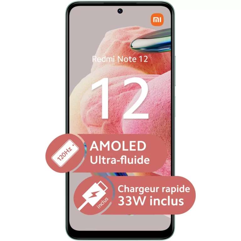 Coque en verre trempé 2 en 1 pour Xiaomi Redmi Note 12 4G, Film de  protection d'objectif 6,67 pouces - AliExpress