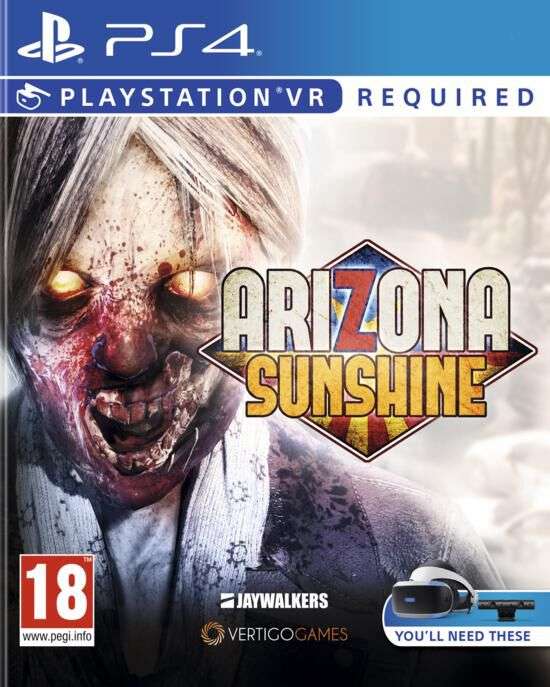 Sélection de jeu PS VR PS4 en Promotion - Ex : Arizona Sunshine PS VR sur PS4 (Via Retrait magasin)