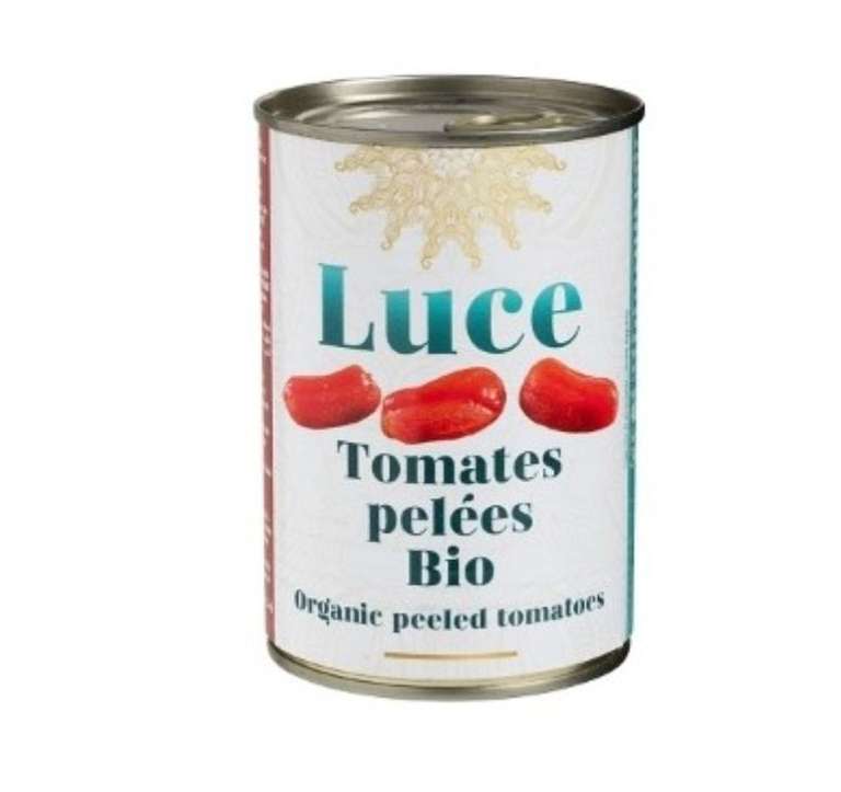 Tomates pelées Bio Luce - 400g