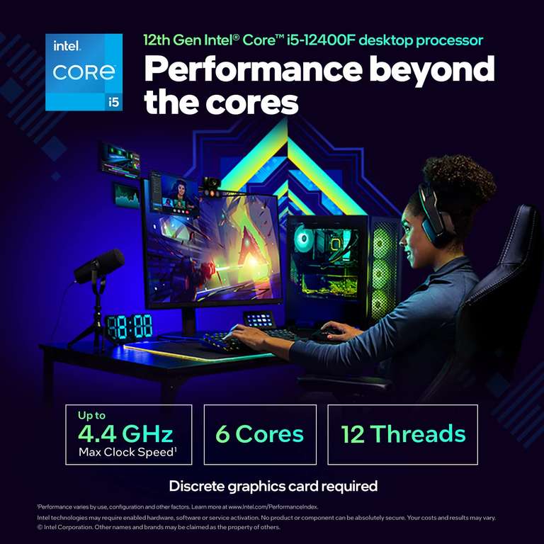 Processeur Intel i5 12400F