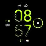 Cadran Awf Fit OLED: Watch face gratuit pour montre connectée sous WearOS