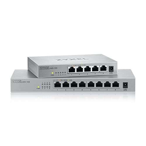 Switch Zyxel MG-108 - 8 ports 2.5G non-administrable multi-gigabit (Vendeur tiers)