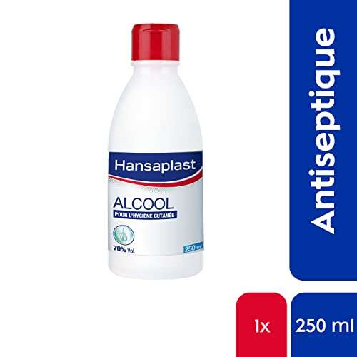Alcool modifié Hansaplast - pour désinfection cutanée, 70%, 250ml (via abonnement)