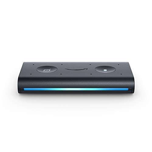 Amazon Echo Auto - Bluetooth 5.0, Entrée AUX, 8 Microphones