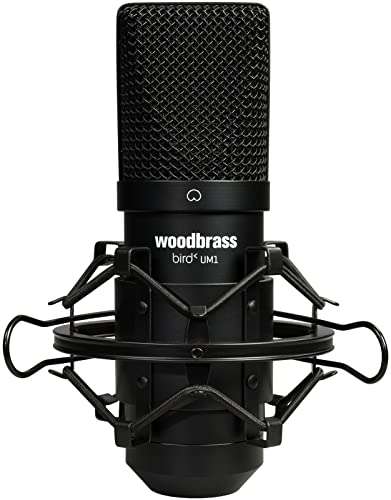 Microphone USB Cardioïde à Condensateur Bird Woodbrass UM1 - Noir (vendeur tiers)