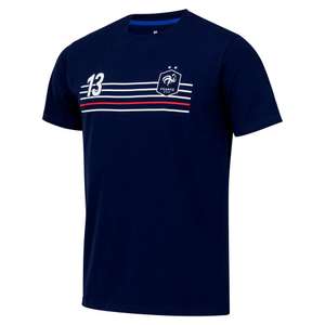 T-shirt Adulte FFF Kante N°13 - Bleu, du S au L