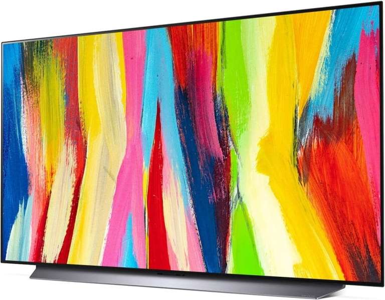TV 48" LG OLED48C24LA - OLED Evo, 4K UHD, 120 Hz, HDR, HDMI 2.1, Smart TV (Frontaliers Suisse)