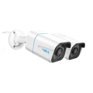 Lot de 2 Caméras de surveillance Reolink RLC-810A - 4K, Vision nocturne 30m, Etanche IP67 - Blanc (Vendeur tiers - via coupon)