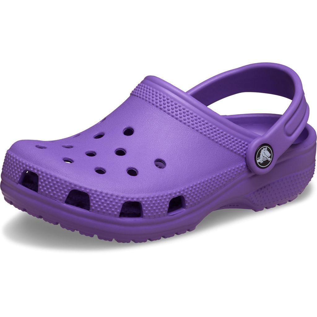 Sabot Crocs Classic - violet & blanc du 28/29 au 38/39
