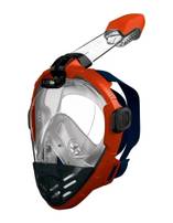 Masque de Snorkeling Crivit - Vitre Panoramique, Tuba Dry Top, Support Action Cam, Taille S à XL