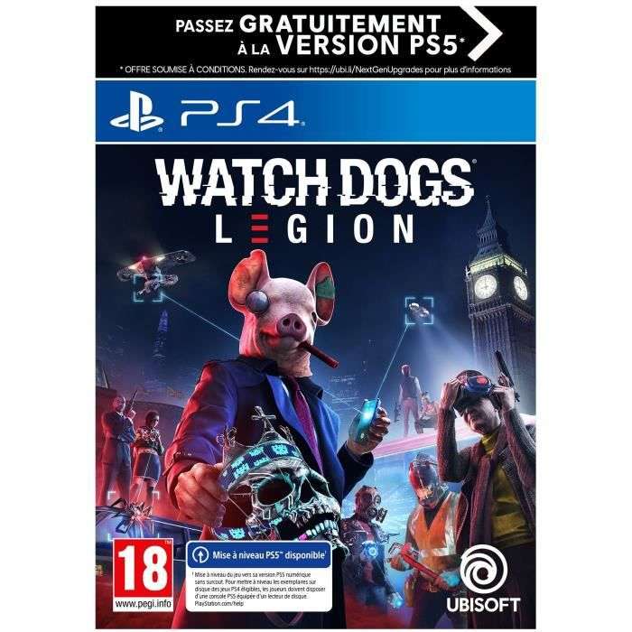 Watch Dogs Legion sur PS4 (vendeur tiers)