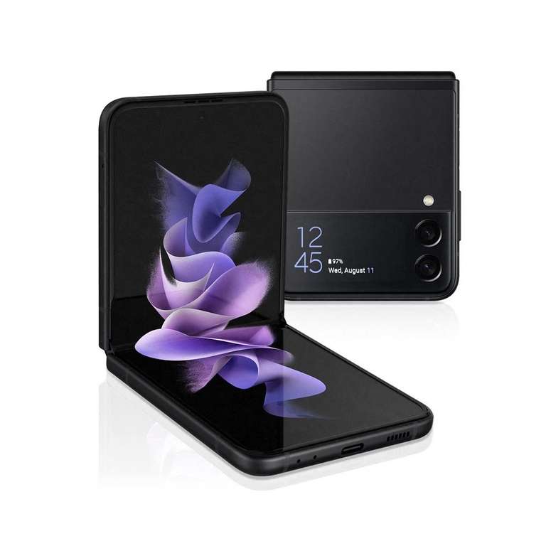 Smartphone pliable 6.7" Samsung Galaxy Z Flip 3 5G - Full HD+ 120Hz, SnapDragon 888, 8 Go de RAM, 128 Go (Boulanger)