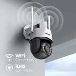 Caméra IP de surveillance extérieure PTZ WiFi ANNKE WZ500 - 5MP (2592x1944), Zoom optique 20X, Vision nocturne, Human tracking, RTSP, ONVIF