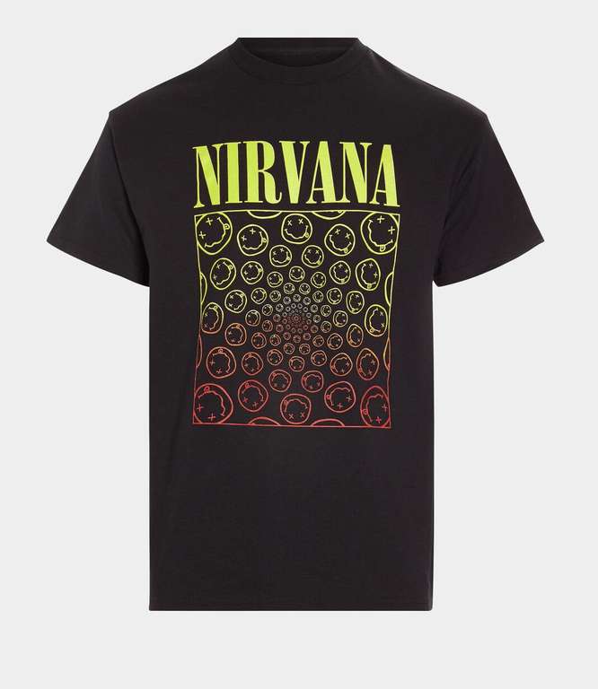 T-shirt Nirvana noir - tailles S-L