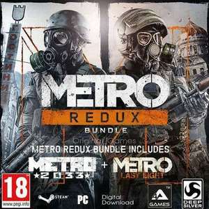 Bundle Metro Redux - Metro 2033 + Metro Last Light + DLCs sur Xbox One et Xbox Series XIS (Dématérialisé - Store Turquie)