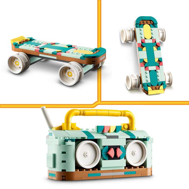 Jeu de construction Lego Creator (31148) - Les Patins à roulettes Rétro