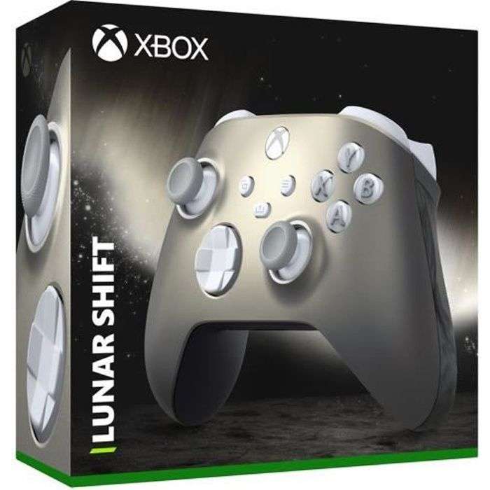 Manette sans-fil Microsoft Xbox Lunar Shift Spécial Edition