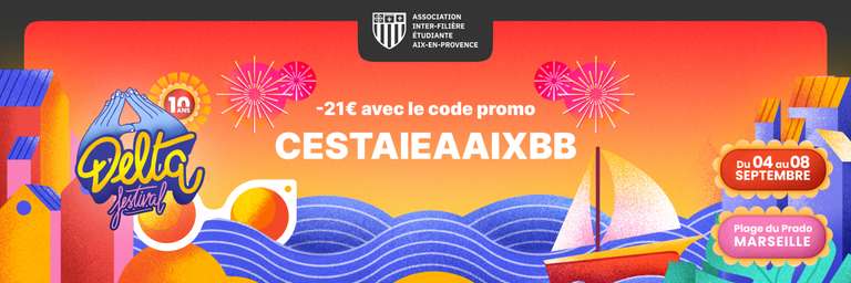 21€ de Réduction pour le Delta Festival 2024 - Marseille (13)