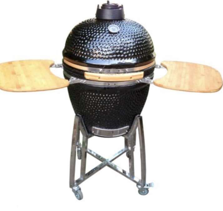 Barbecue au charbon de bois Buschbeck Kamado - Noir