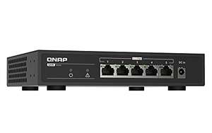 Switch non-manageable Qnap QSW-1105-5T - 5 ports Gigabit LAN 2.5 GbE (2500 Mbps)