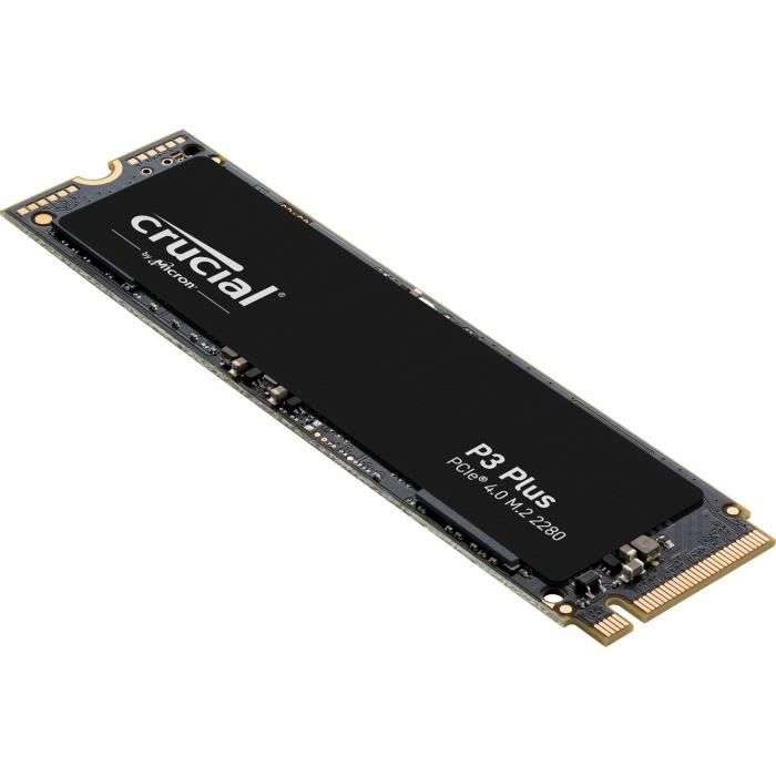 [CDAV] SSD 1 To Crucial P3 Plus PCIe 4.0 NVMe M.2 2280 - CT1000P3PSSD801