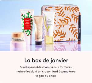 1 box de produits cosmétiques Blissim Janvier achetée = 1 box collector offerte (sans engagement)