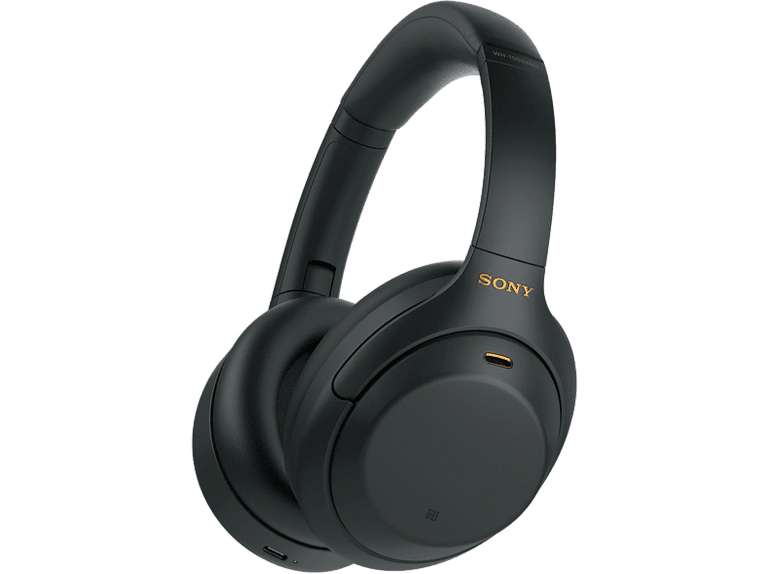 Casque audio sans-fil à réduction de bruit active Sony WH-1000XM4 - Bluetooth, Noir (Frontaliers Luxembourg)