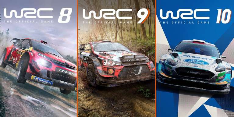 WRC Collection (8 - 9 - 10) sur Nintendo Switch (dématérialisé)