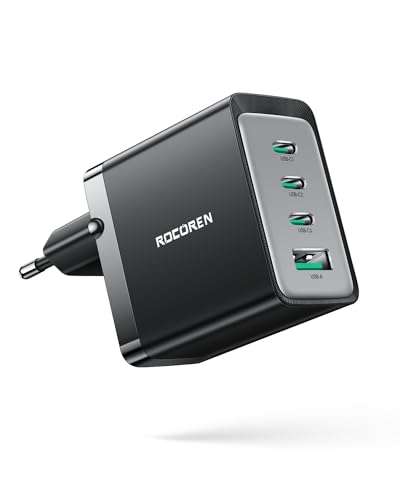 Chargeur Rapide Rocoren USB C - 65W, GAN5 Tech, PD 3.0 67W (via coupon - Vendeur Tiers)