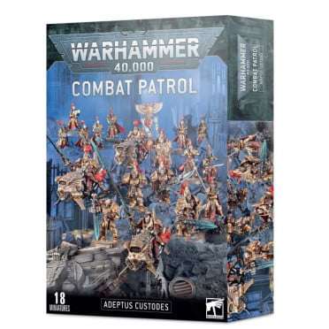 Warhammer 40K Combat Patrol Adeptus Custodes (01-18)