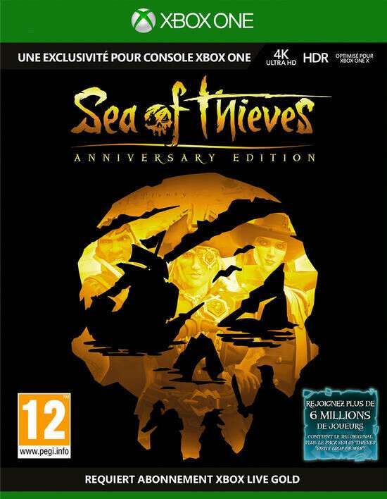 Jeu Sea Of Thieves sur Xbox One (Retrait magasin uniquement)