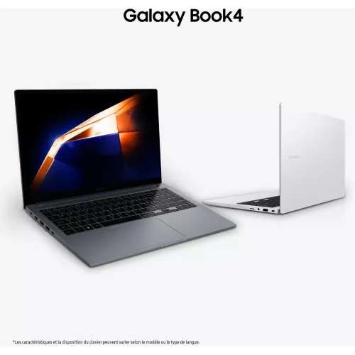 PC Portable 15.6" Samsung Galaxy Book4 - Intel Core 7-150U, RAM 16 Go, SSD 512 Go + SSD 2 To & Housse offerts (Via ODR 100€ & 200€ reprise)