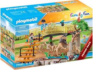 Figurine Playmobil Le Parc Animalier (71192) - Espace des Lions