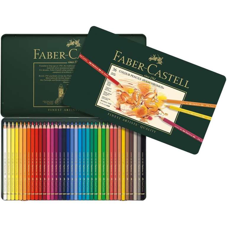 [Prime] Crayons Artistes Faber-Castell Polychromos x36 (110036)