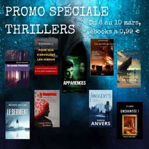 Sélection de thrillers eBook en promo pour frissonner (Dématérialisé - Kindle)