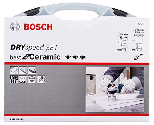 Jeu de Forets Bosch Diamont Dry Speed (2608576669)